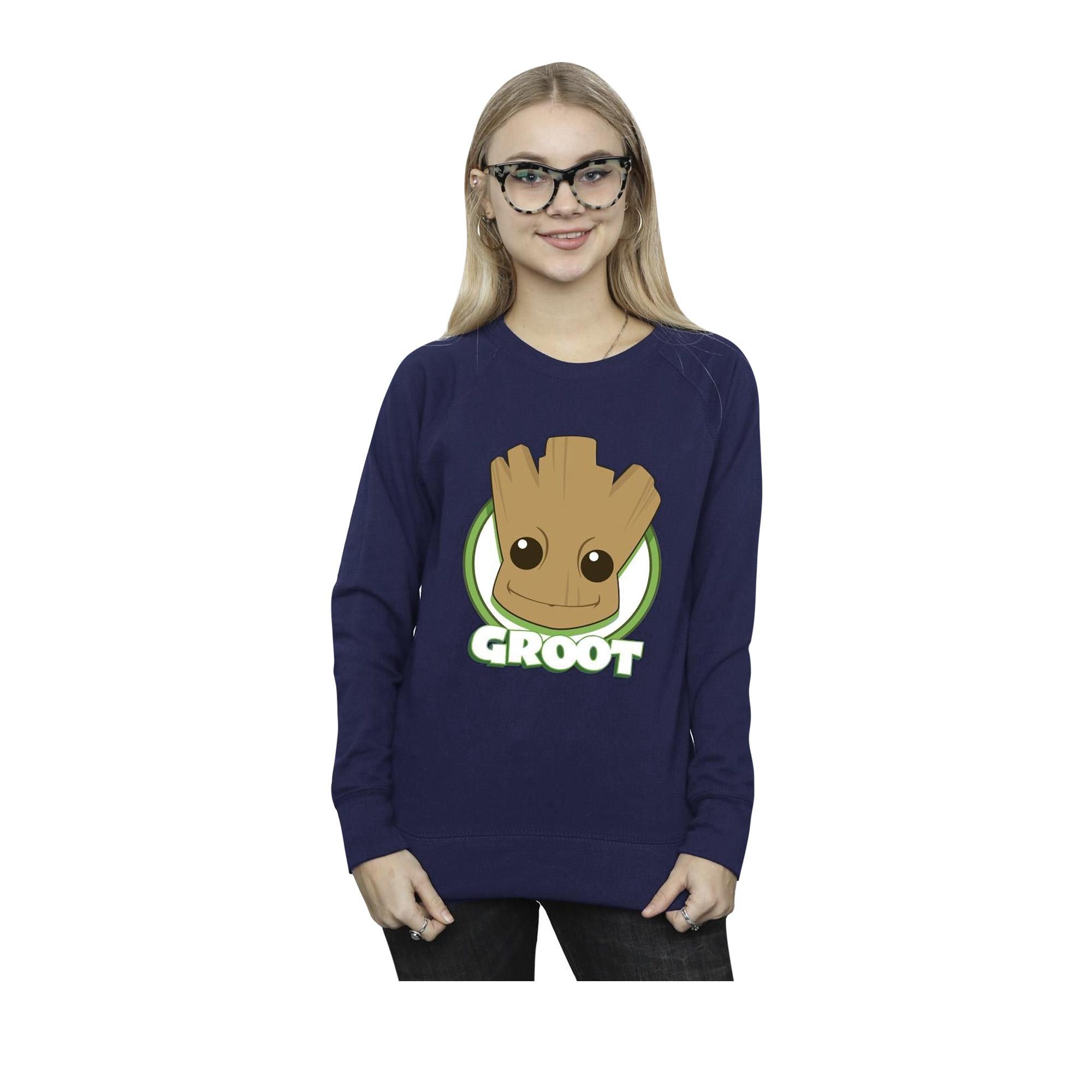 Guardians Of The Galaxy Groot Sweatshirt Col Rond  