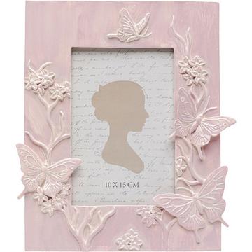 Cornice Butterfly rosa 10x15