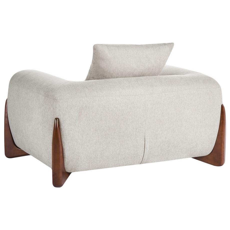 Beliani Fauteuil en Tissu Moderne VINLIDEN  