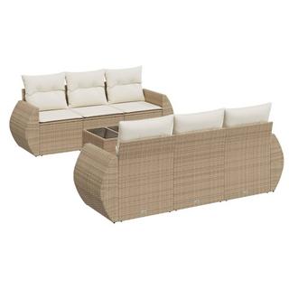 VidaXL Garten sofagarnitur poly-rattan  