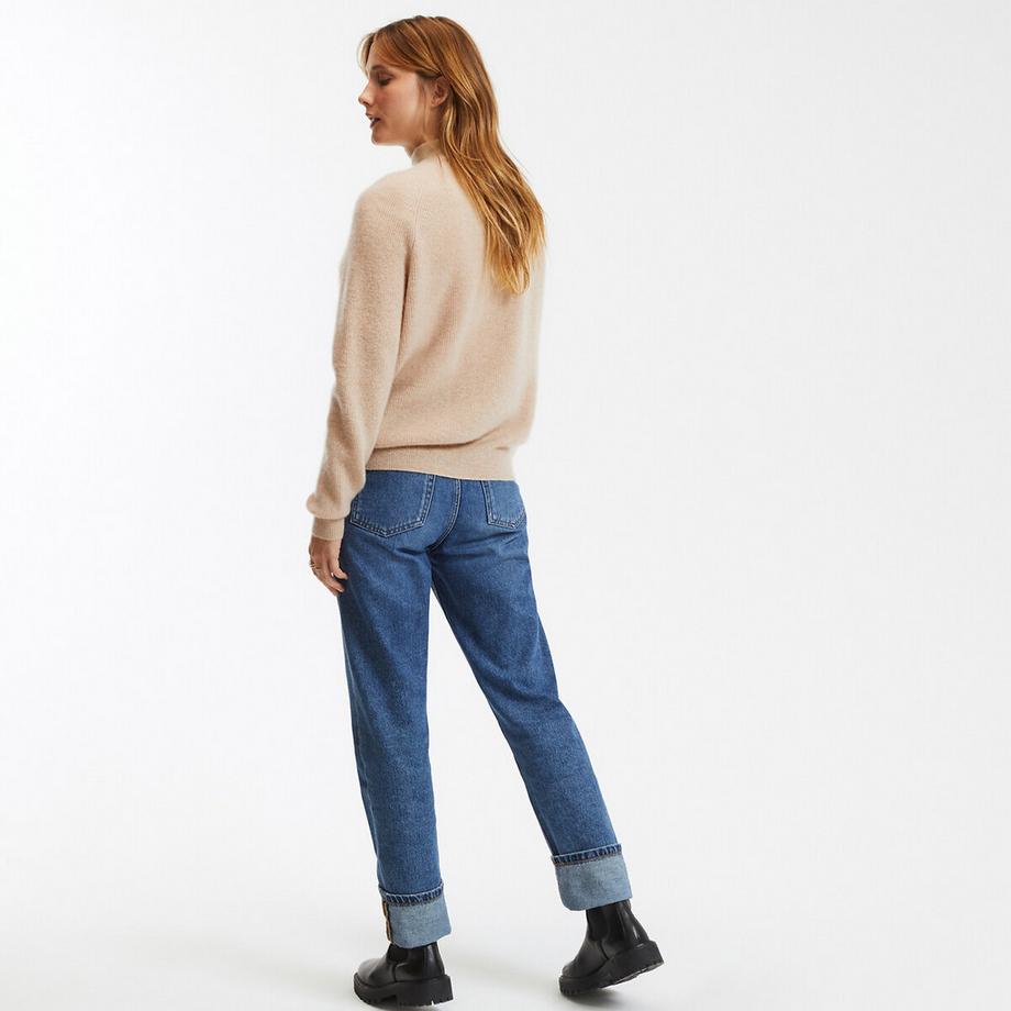 La Redoute Collections Stehkragenpullover  