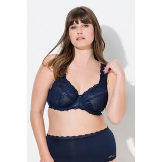 Ulla Popken Reggiseno con ferretto Pizzo Spalline Larghe  