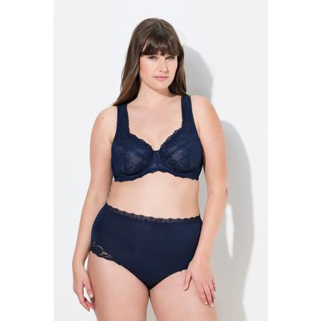 Ulla Popken Reggiseno con ferretto Pizzo Spalline Larghe  