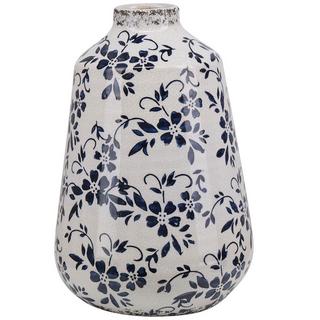 Beliani Vase à fleurs en Grès Rétro MARONEIA  