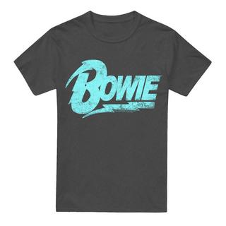 David Bowie Logo Print T-Shirt  
