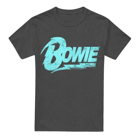 David Bowie Logo Print T-Shirt  