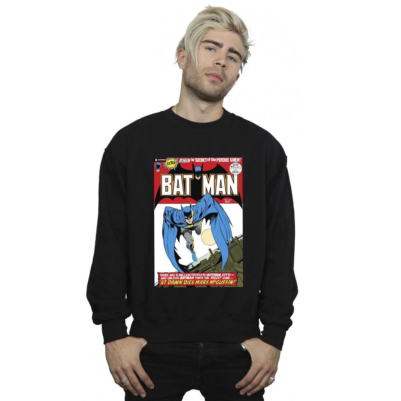 DC COMICS Sweatshirt Batman Comic Cover  