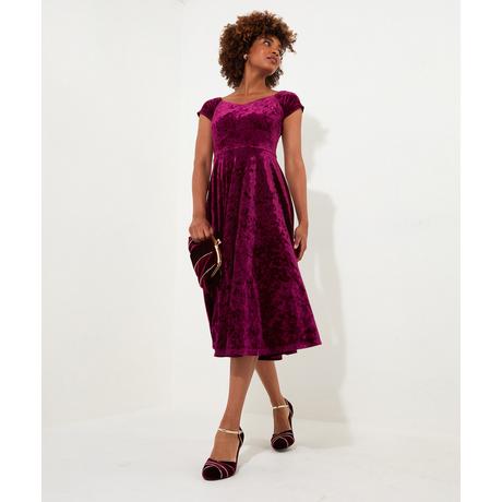 Joe Browns  Velours Kleid mit Sweetheart-Ausschnitt 