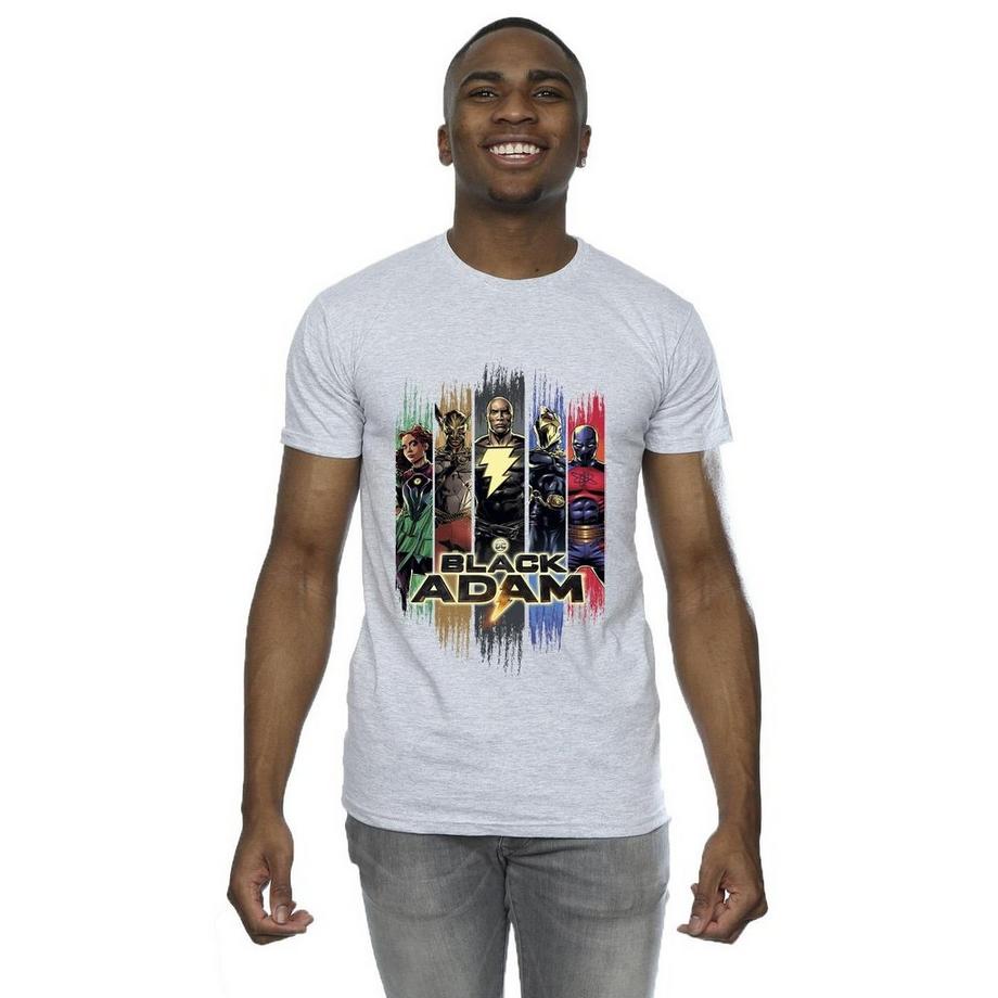DC COMICS Black Adam T-Shirt Imprimé Graphique  