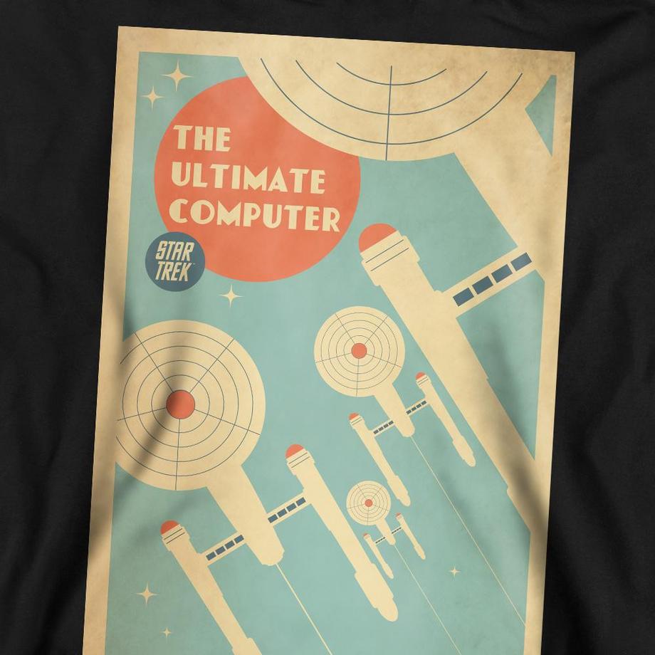 Star Trek Star Trek The Original Series Episode 53 The Ultimate Computer Felpa  