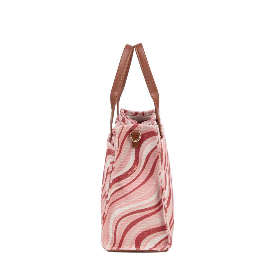 Diana&Co. Sac cabas à motif ondulé  