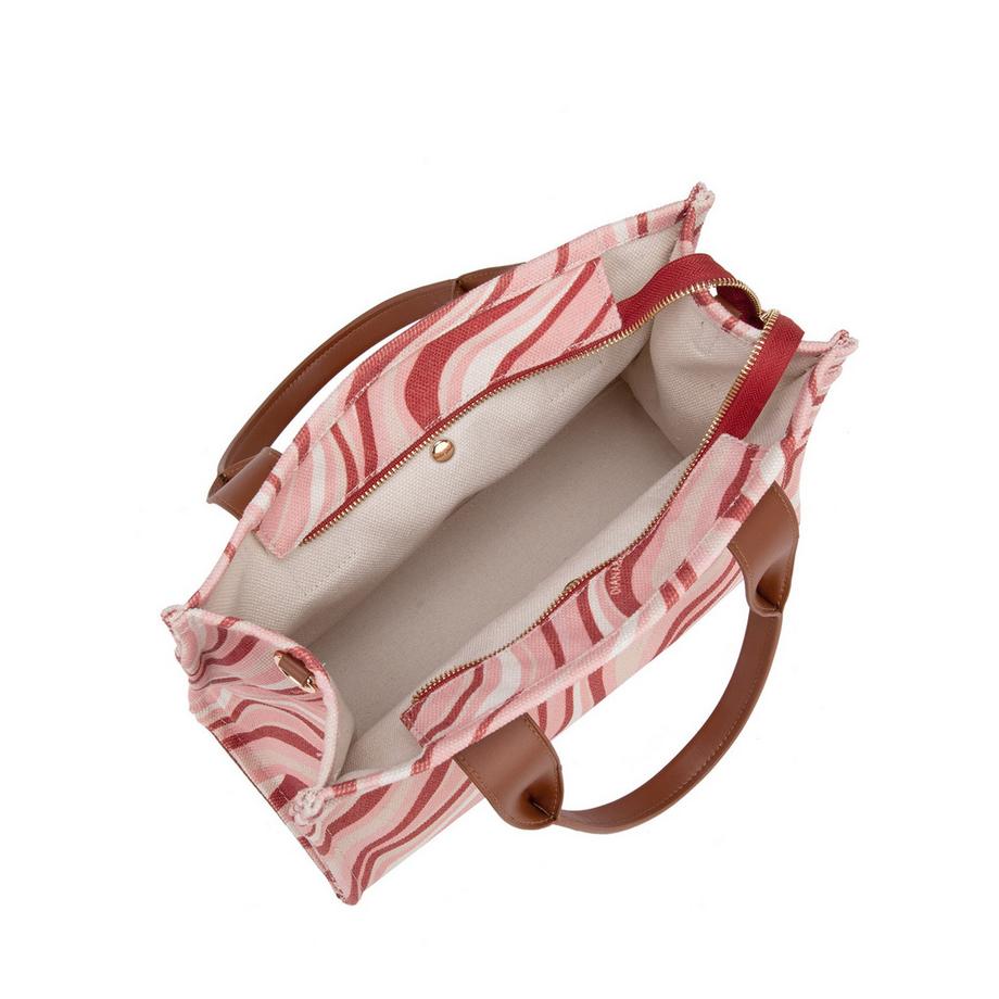 Diana&Co. Sac cabas à motif ondulé  