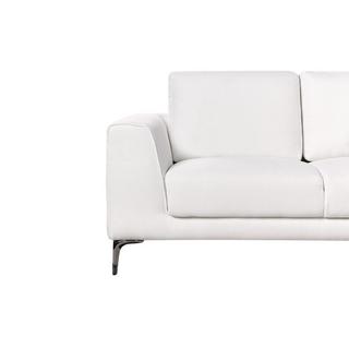 Beliani Canapé 2 places en Tissu Minimaliste REINEN  