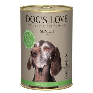 Dog's Love  Senior Light gibier épinard et poire - Multipack 