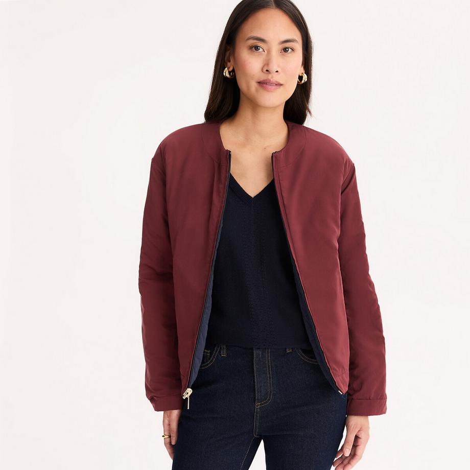 La Redoute Collections Wendbare Steppjacke mit Reissverschluss  