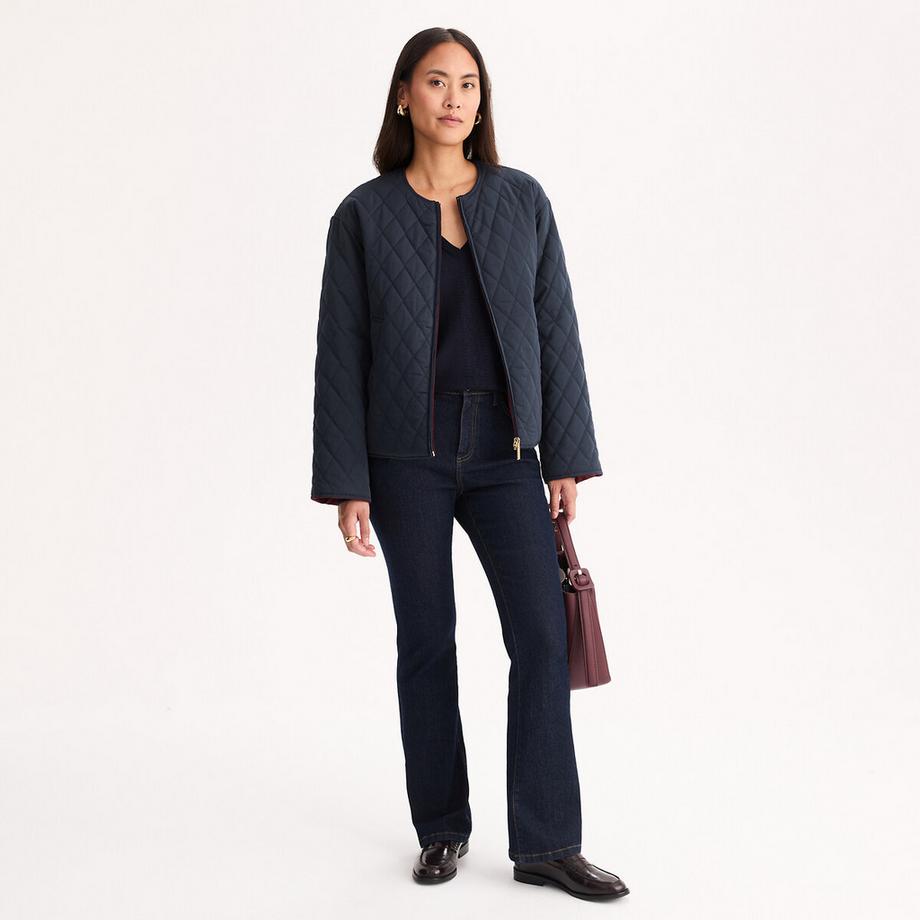 La Redoute Collections Wendbare Steppjacke mit Reissverschluss  
