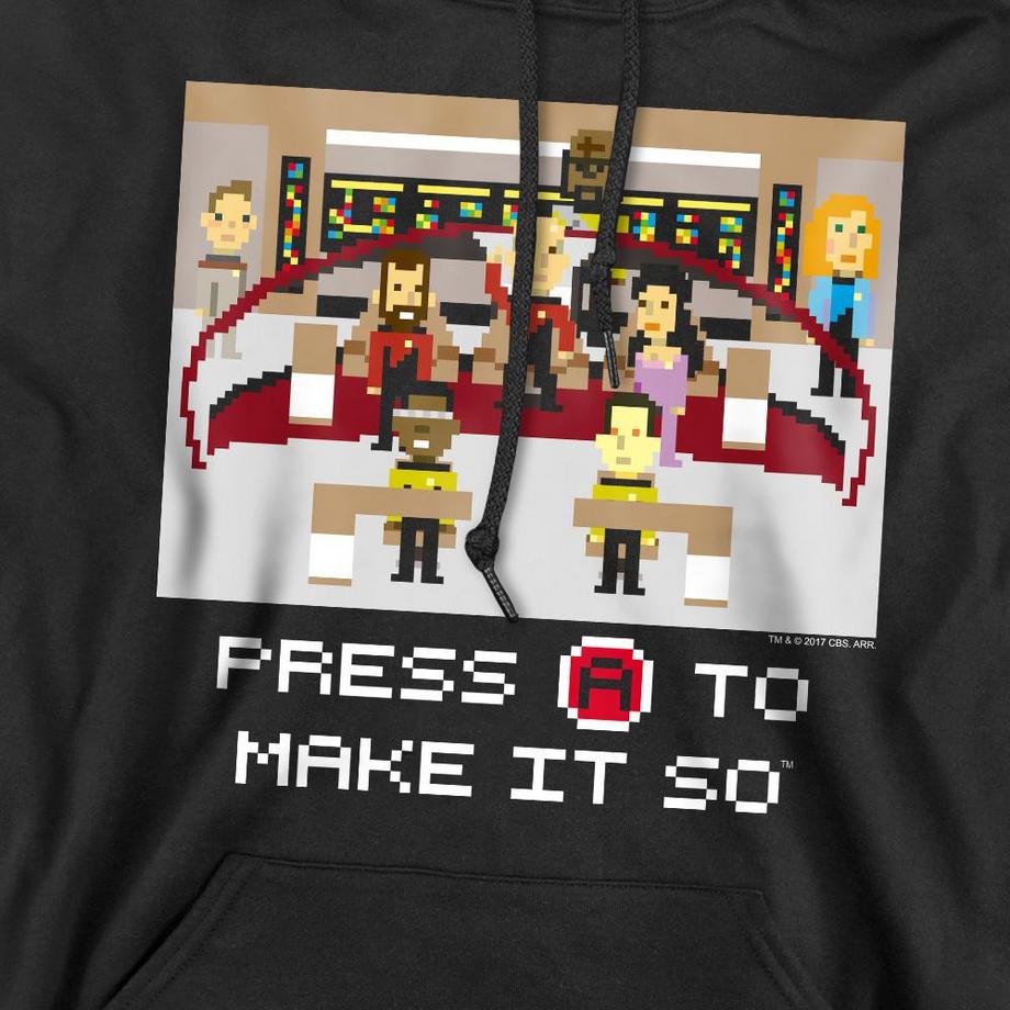 Star Trek Sweat à capuche Make It So  