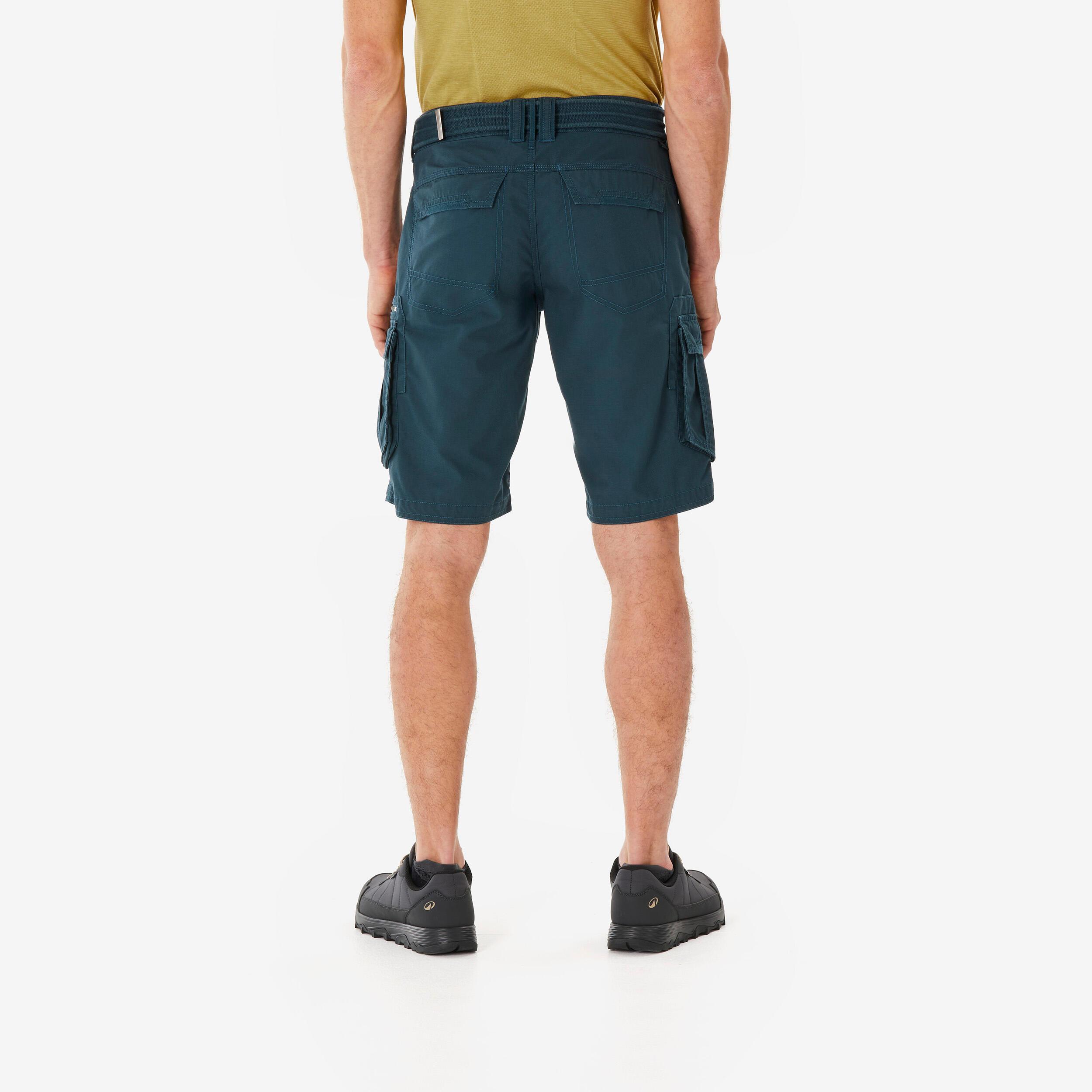 FORCLAZ TRAVEL 100 Shorts  Backpacking Baumwolle 