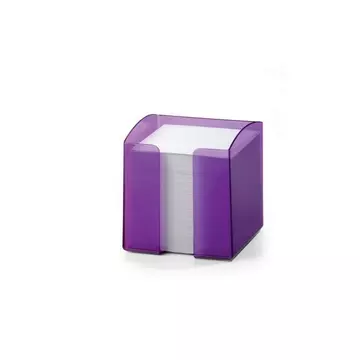 DURABLE Zettelbox Trend 10x10cm 1701682992 violett transp.
