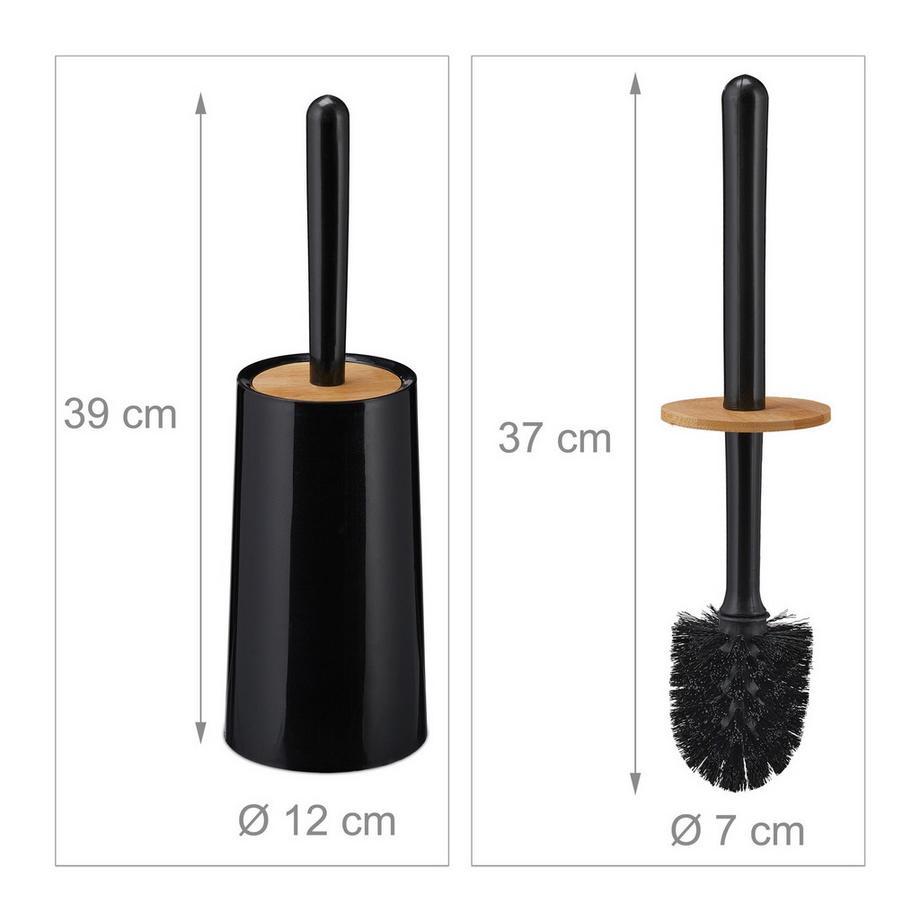 B2X  Brosse de toilette avec récipient 