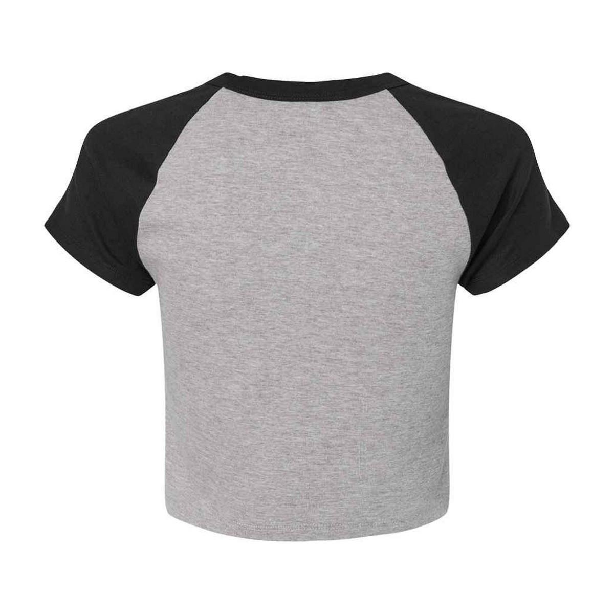 Bella + Canvas T-Shirt Corta Maniche Raglan  