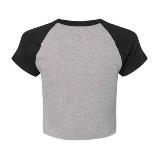 Bella + Canvas T-Shirt Corta Maniche Raglan  