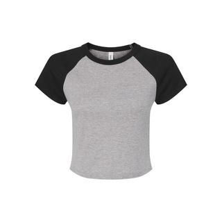 Bella + Canvas T-Shirt Corta Maniche Raglan  