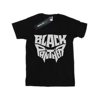 MARVEL  Tshirt BLACK PANTHER WORDED EMBLEM 