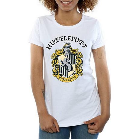 Harry Potter Hufflepuff Stemma T-Shirt Slim Fit  