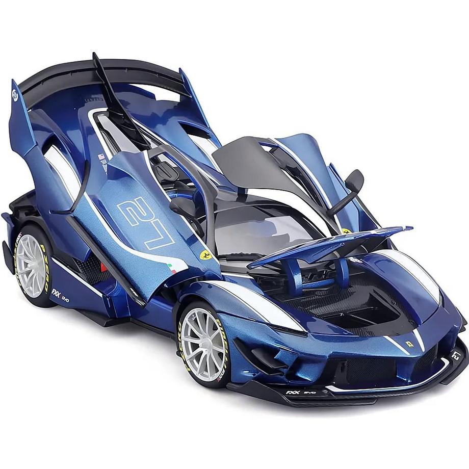 bburago  1:18 Ferrari R&P FXX-K EVO Blau 