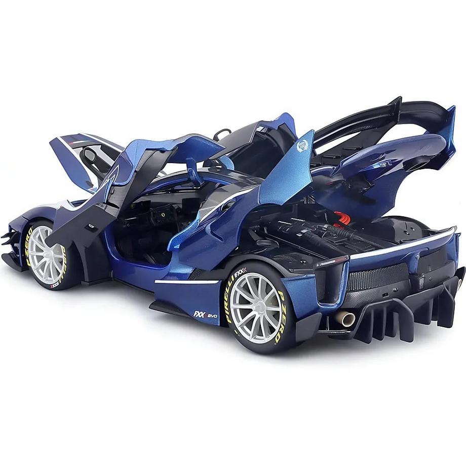 bburago  1:18 Ferrari R&P FXX-K EVO Blau 