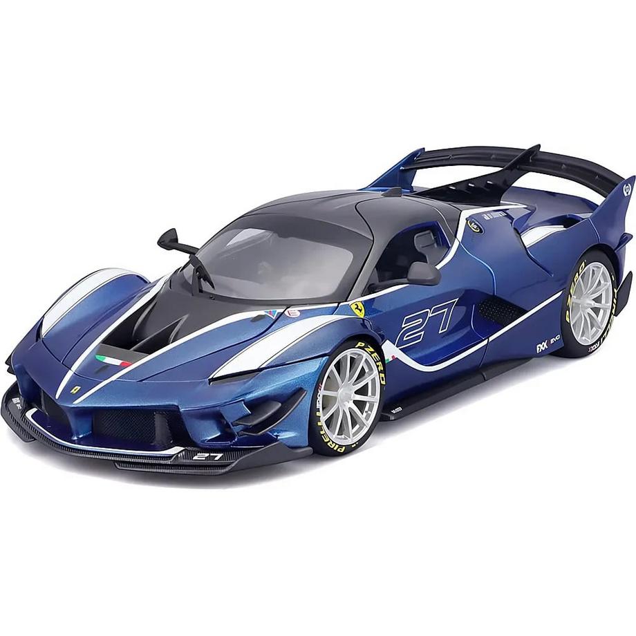 bburago  1:18 Ferrari R&P FXX-K EVO Blau 