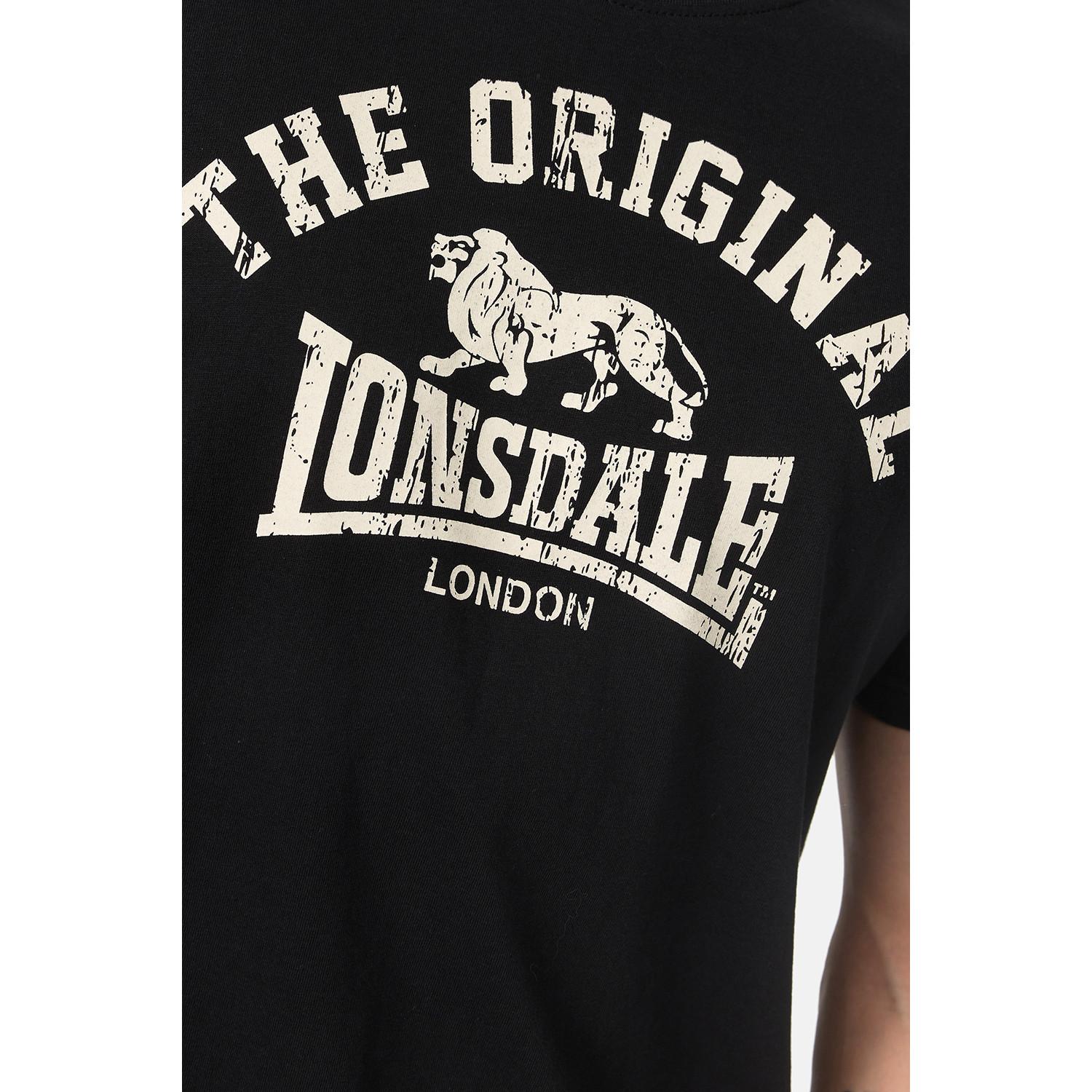 LONSDALE The Original T-Shirt Coupe Droite  