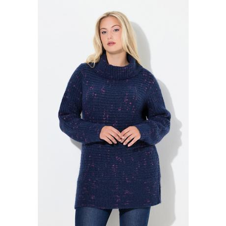 Ulla Popken Pullover Rollkragen Langarm  