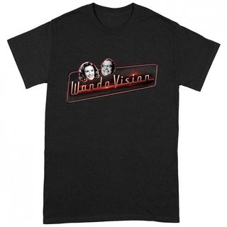 WandaVision Logo Imprimé Photo T-Shirt  