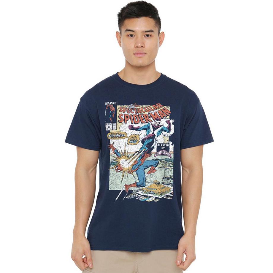 Spider-Man Blasted By Boomerang T-Shirt  