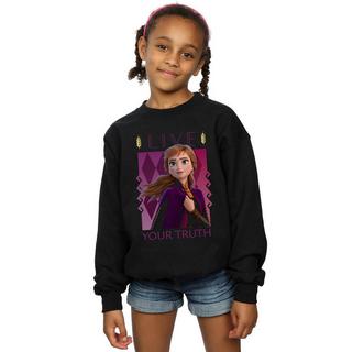 Disney  Frozen 2 Live Your Truth Sweatshirt 