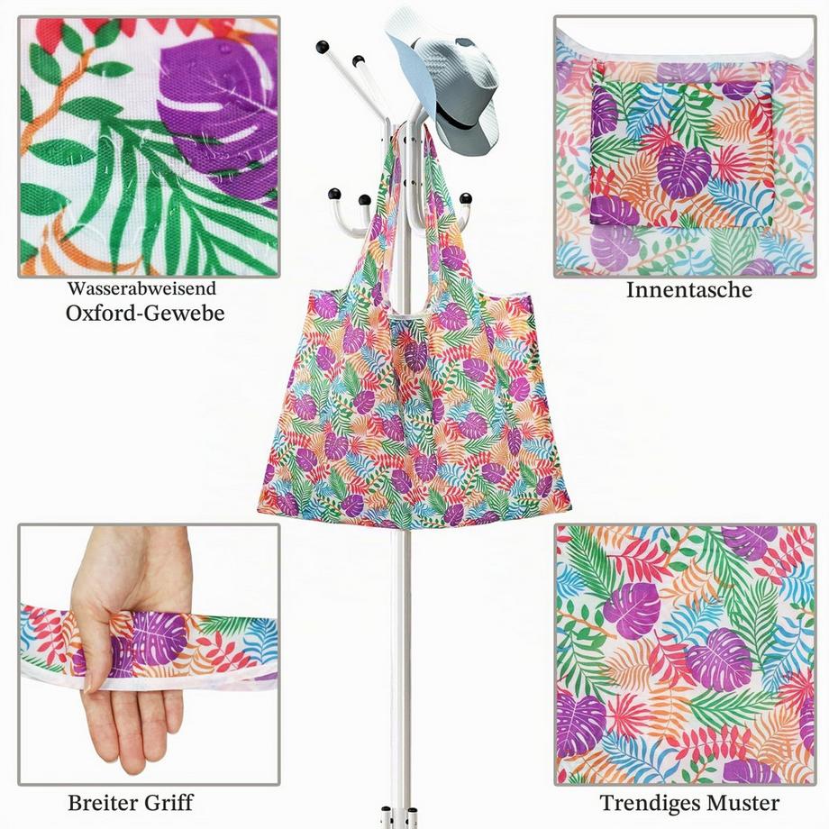 Only-bags.store Borsa della spesa pieghevole grande riutilizzabile  