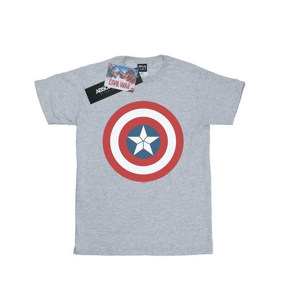 MARVEL Civil War Captain America Schild T-Shirt  