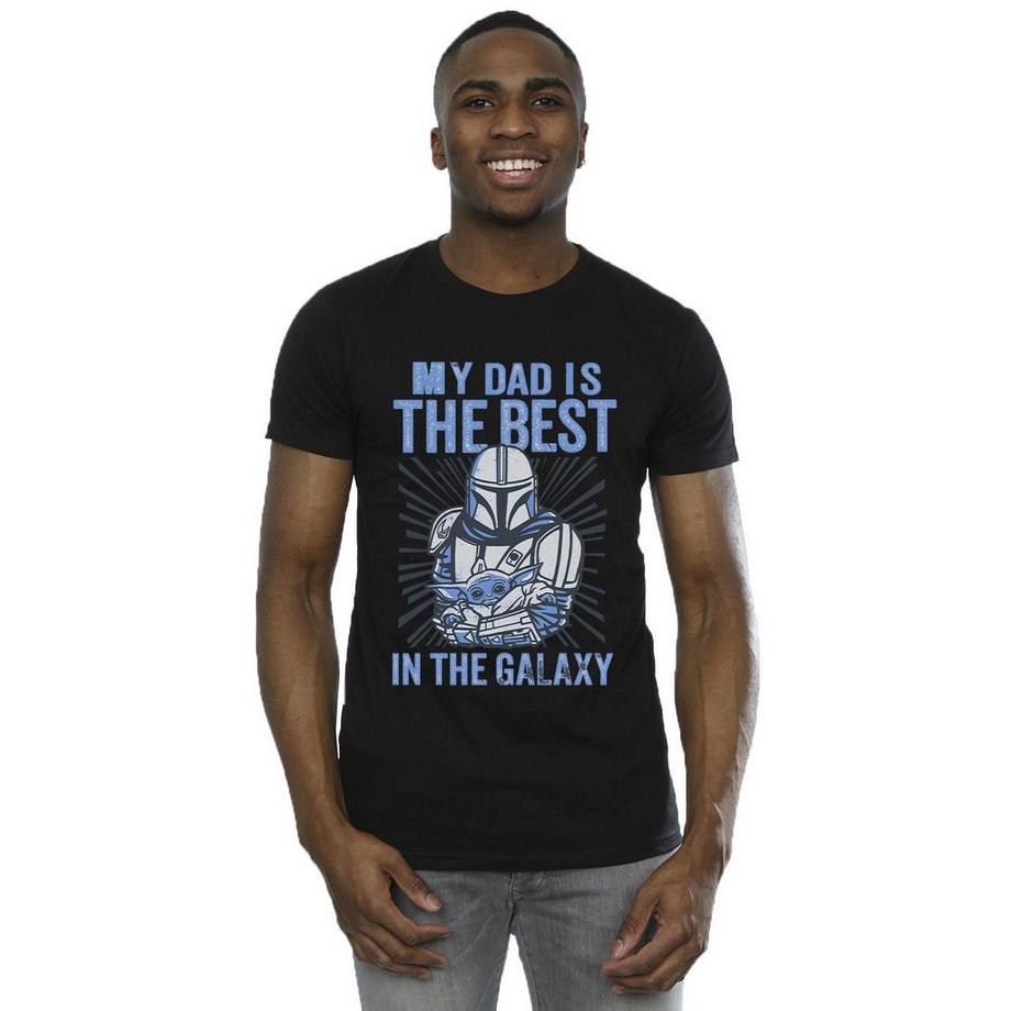 STAR WARS Mandalorian Best Dad T-Shirt  