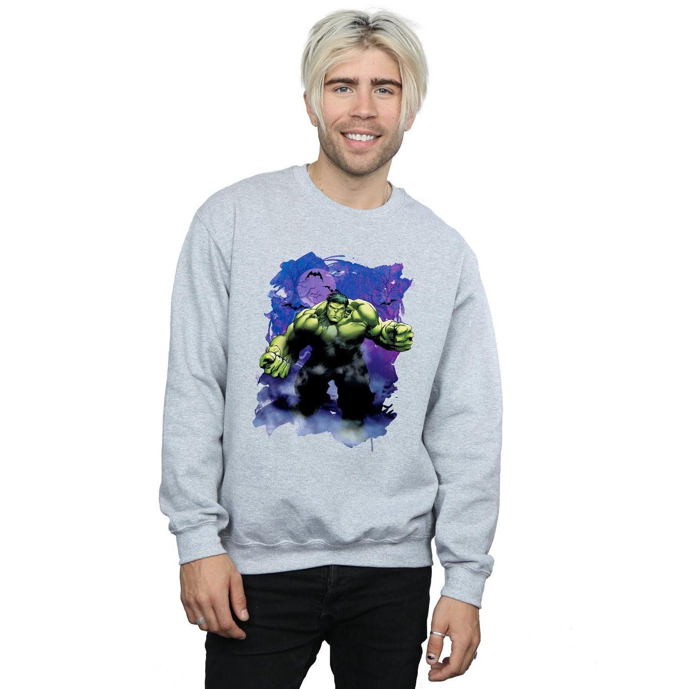 MARVEL  Hulk Halloween Spooky Forest Sweatshirt 