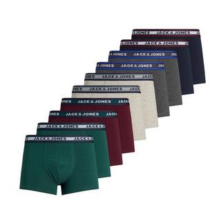 JACK & JONES JACSOLID Stretch Boxershorts 10er Pack  