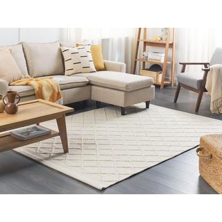 Beliani Tapis en Laine Moderne ELLEK  