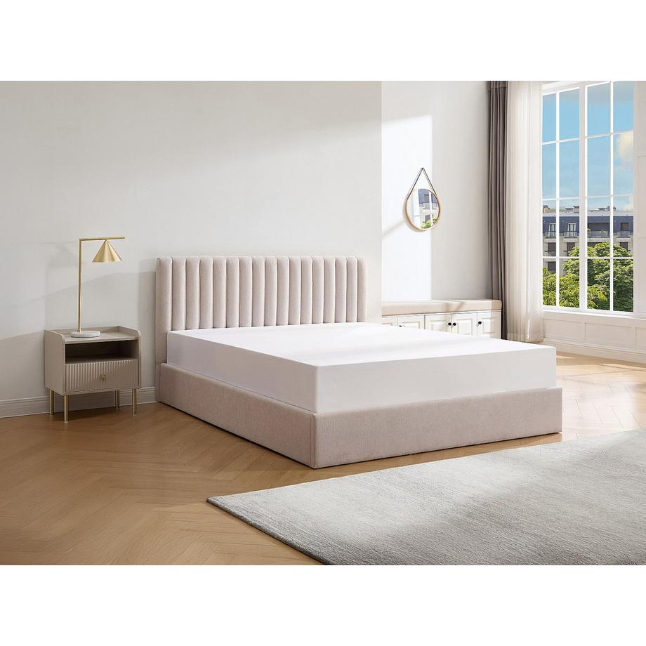 Vente-unique Bett mit Bettkasten SARANELI  