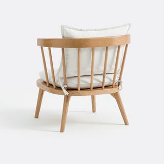 La Redoute Intérieurs Sessel aus Eiche und Stoff  