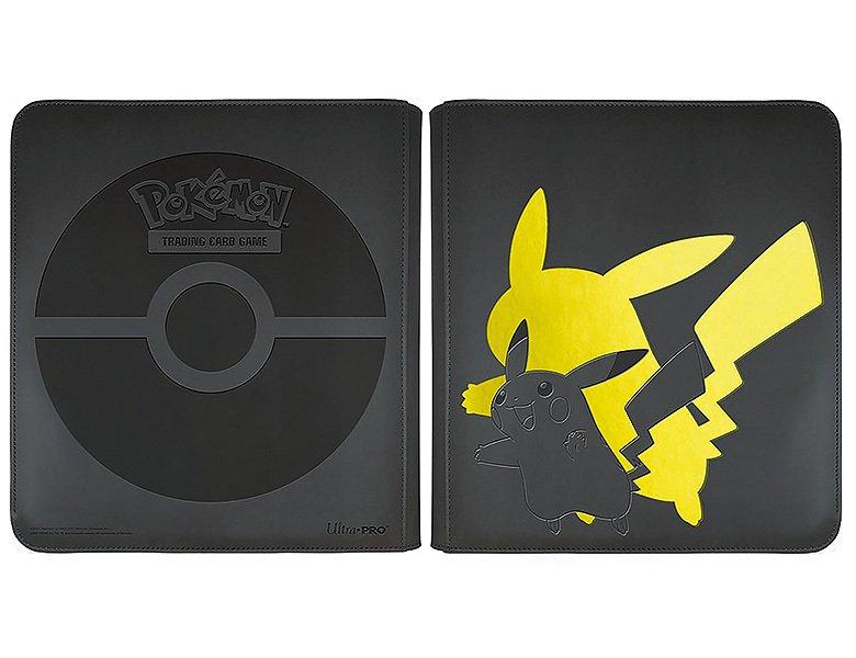 Image of Ultra PRO Pokémon Pikachu Elite Series 12-Pocket Zippered Pro-Binder