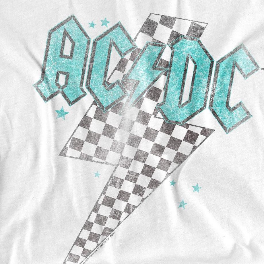 AC/DC Skewed Langarm-T-Shirt  