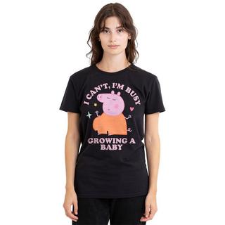 Peppa Pig Busy Growing A Baby T-Shirt Imprimé Graphique  