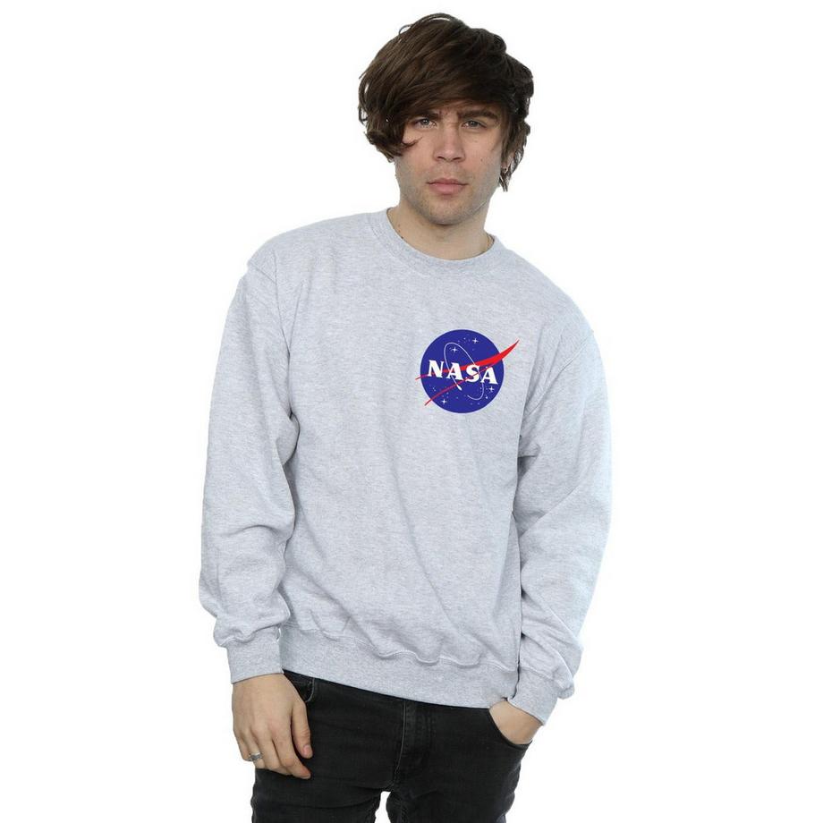 Nasa Logo Rundhals-Sweatshirt  