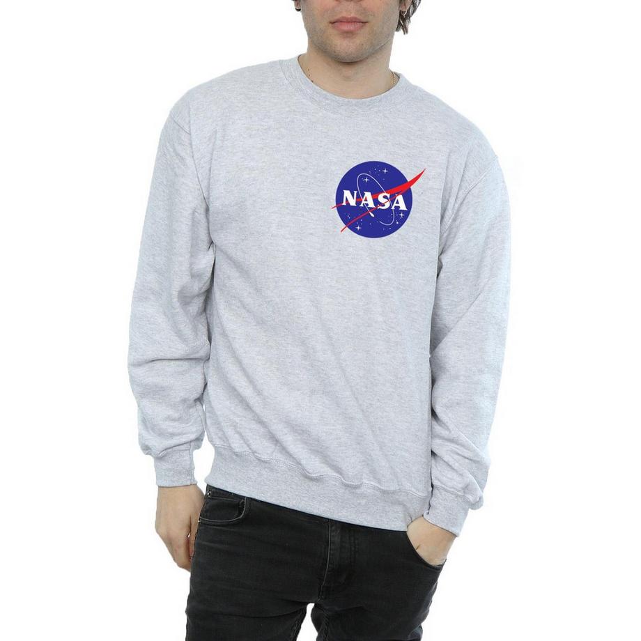 Nasa Logo Rundhals-Sweatshirt  